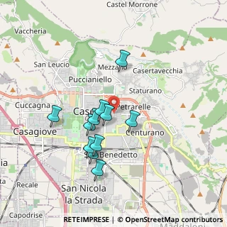 Mappa Via Diciassettesimo Cavalleggeri di Caserta, 81100 Caserta CE, Italia (1.68182)