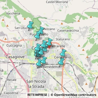 Mappa Via Diciassettesimo Cavalleggeri di Caserta, 81100 Caserta CE, Italia (1.42438)