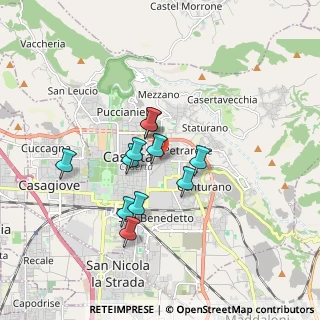 Mappa Via Diciassettesimo Cavalleggeri di Caserta, 81100 Caserta CE, Italia (1.45727)