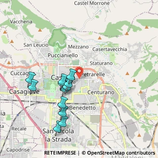 Mappa Via Diciassettesimo Cavalleggeri di Caserta, 81100 Caserta CE, Italia (2.05083)