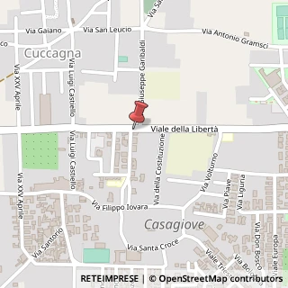 Mappa Viale della Libertà, 50, 81022 Casagiove, Caserta (Campania)