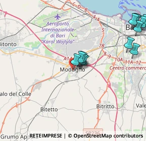 Mappa Piazza Romita Vescovo, 70026 Modugno BA, Italia (5.17077)