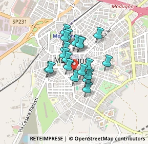 Mappa Piazza Vescovo Romita, 70026 Modugno BA, Italia (0.2965)