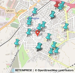 Mappa Piazza Romita Vescovo, 70026 Modugno BA, Italia (0.544)