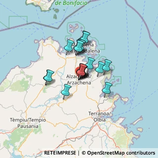 Mappa Via Tenente Sanna, 07021 Arzachena SS, Italia (8.637)