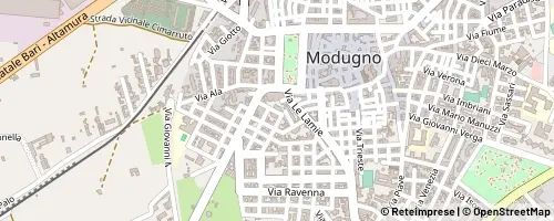 Mappa Modugno