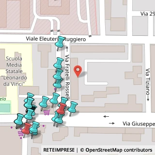 Mappa Via Fratelli Rosselli, 81100 Caserta CE, Italia (0.09)