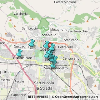 Mappa Via Fratelli Rosselli, 81100 Caserta CE, Italia (1.28182)