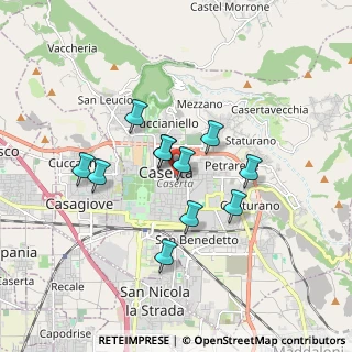 Mappa Via Fratelli Rosselli, 81100 Caserta CE, Italia (1.49273)
