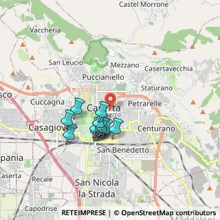 Mappa Via Fratelli Rosselli, 81100 Caserta CE, Italia (1.4625)