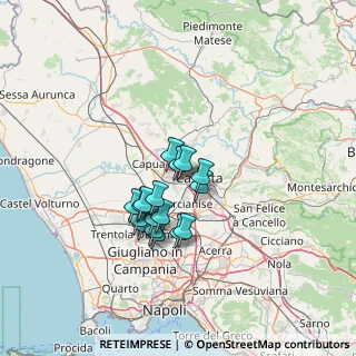Mappa Via Evangelista Torricelli, 81020 Casapulla CE, Italia (10.68353)