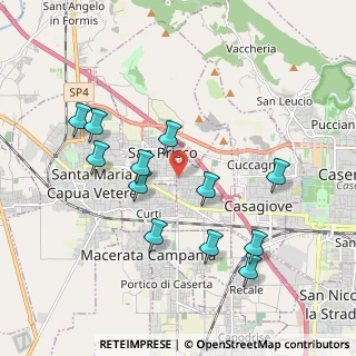 Mappa Via Circumvallazione, 81020 Casapulla CE, Italia (2.06417)