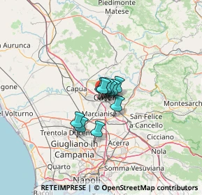 Mappa Via 25 Aprile, 81022 Casagiove CE, Italia (6.12455)