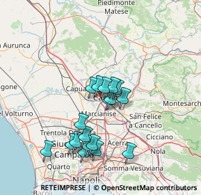 Mappa Via 25 Aprile, 81022 Casagiove CE, Italia (13.48778)