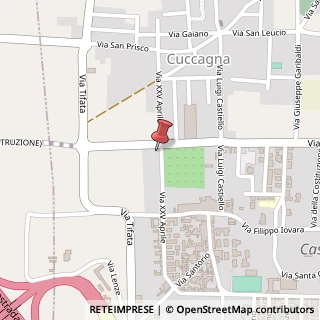 Mappa Via XXV Aprile, 25, 81022 Casagiove, Caserta (Campania)