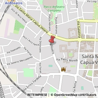 Mappa Via Anfiteatro, 32, 81055 Santa Maria Capua Vetere, Caserta (Campania)
