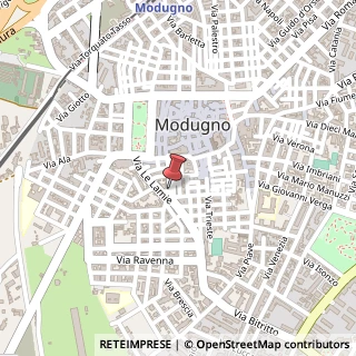 Mappa Via Santa Lucia, 70026 Modugno BA, Italia, 70026 Modugno, Bari (Puglia)