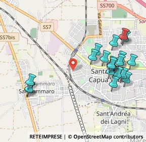 Mappa Via Paisiello G., 81055 Santa Maria Capua Vetere CE, Italia (1.23)