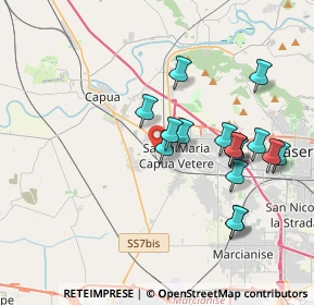 Mappa Via Paisiello G., 81055 Santa Maria Capua Vetere CE, Italia (3.90188)