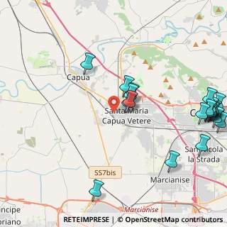 Mappa Via Paisiello G., 81055 Santa Maria Capua Vetere CE, Italia (5.8675)