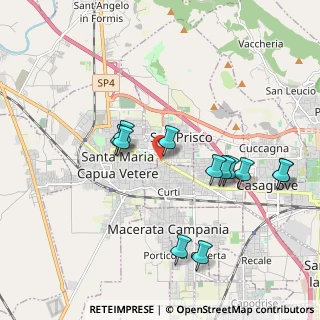 Mappa Centro Polifunzionale Le Corti, 81040 Curti CE, Italia (2.10417)