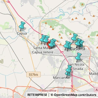 Mappa Centro Polifunzionale Le Corti, 81040 Curti CE, Italia (3.92929)