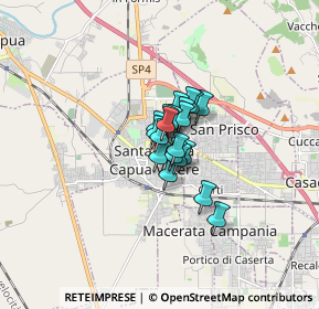 Mappa Via S.Pietro I Trav., 81055 Santa Maria Capua Vetere CE, Italia (0.7835)