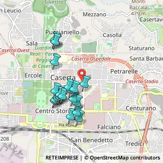 Mappa Viale Raffaello, 81100 Caserta CE, Italia (0.9335)