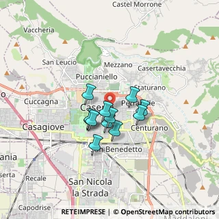 Mappa Viale Raffaello, 81100 Caserta CE, Italia (1.19917)