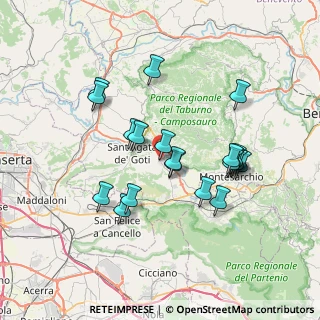Mappa Via Moiano, 82010 Moiano BN, Italia (7.105)