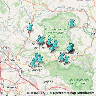Mappa Via Moiano, 82010 Moiano BN, Italia (6.313)