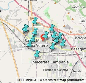 Mappa Via C. Santagata, 81055 Santa Maria Capua Vetere CE, Italia (1.37267)