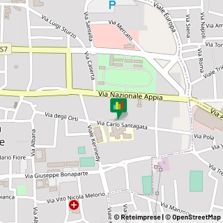 Mappa Via Carlo Santagata, 17, 81055 Santa Maria Capua Vetere, Caserta (Campania)