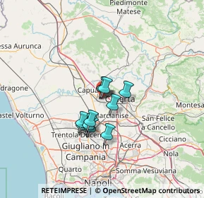 Mappa Via C. Santagata, 81055 Santa Maria Capua Vetere CE, Italia (8.79909)