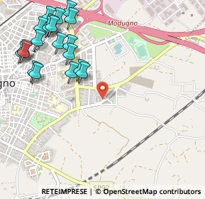Mappa Strada Vicinale Sottomura, 70026 Modugno BA, Italia (0.7285)