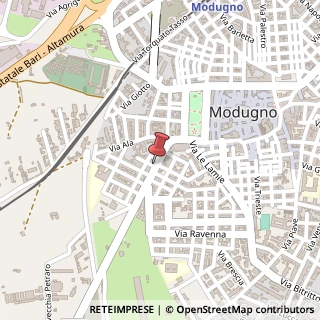 Mappa Via Cesare Battisti, 27, 70026 Modugno, Bari (Puglia)