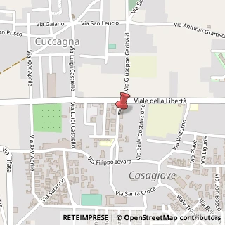 Mappa Via Madonna di Pompei, 15/21, 81022 Casagiove, Caserta (Campania)