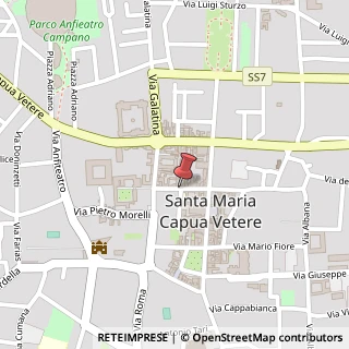 Mappa Via Alberto Martucci, 55, 81055 Santa Maria Capua Vetere, Caserta (Campania)