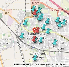 Mappa Via Alberto Martucci, 81055 Santa Maria Capua Vetere CE, Italia (0.9725)