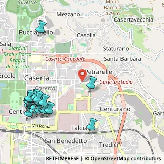 Mappa Via Camillo Golgi, 81100 Caserta CE, Italia (1.5565)