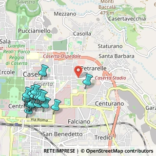 Mappa Via Camillo Golgi, 81100 Caserta CE, Italia (1.51722)