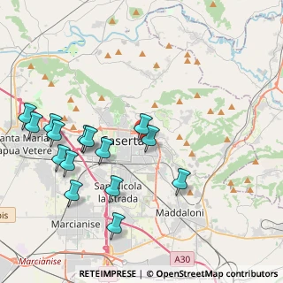 Mappa Via Camillo Golgi, 81100 Caserta CE, Italia (4.84267)