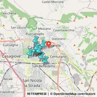 Mappa Via Camillo Golgi, 81100 Caserta CE, Italia (1.44727)