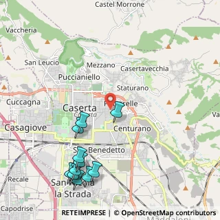 Mappa Via Camillo Golgi, 81100 Caserta CE, Italia (2.79636)