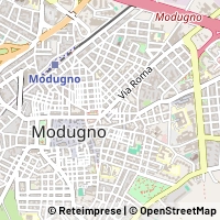 Mapa Modugno