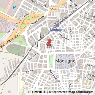 Mappa Strada Statale 98, Km. 79.400, 70026 Modugno, Bari (Puglia)