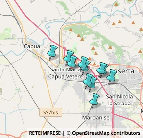 Mappa Via Augusto Righi, 81055 Santa Maria Capua Vetere CE, Italia (2.68909)