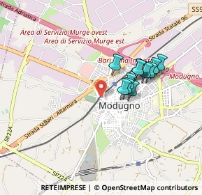 Mappa Via Lepore Vico 1 n, 70026 Modugno BA, Italia (0.7475)