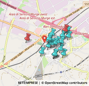 Mappa Via Lepore Vico 1 n, 70026 Modugno BA, Italia (0.7005)