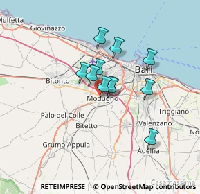 Mappa Via Lepore Vico 1 n, 70026 Modugno BA, Italia (4.98273)